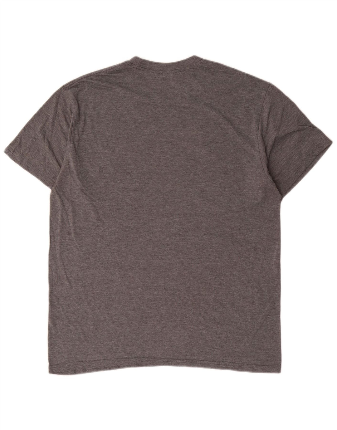 Męski T-shirt z grafiką Volcom, duży, szary, bawełniany