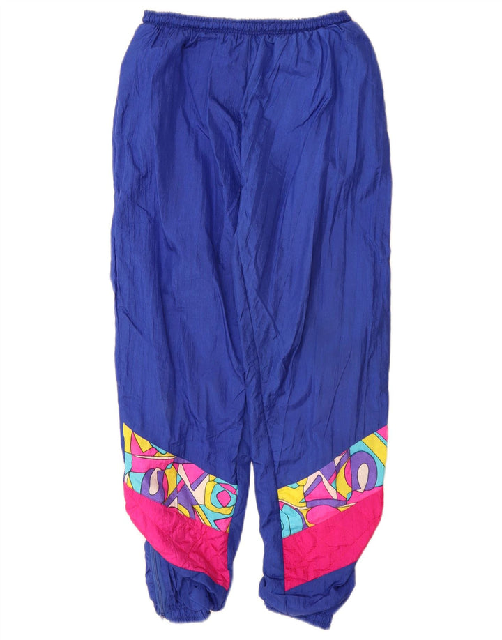 ORSO POETA Chłopięcy pełny dres 13-14 lat Niebieski poliamid w blokach kolorów