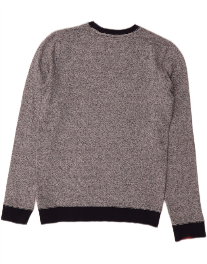 Bluza męska Reiss, mała, szara, nakrapiana wiskoza