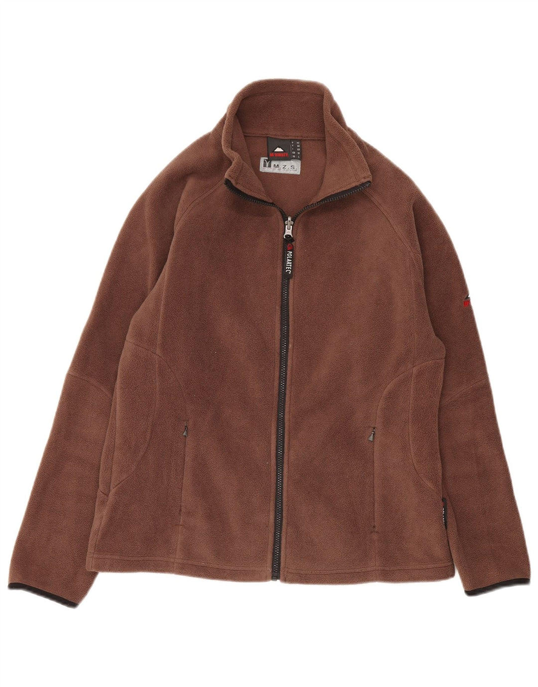 Damska kurtka polarowa McKinley UK 16, duża, brązowa, poliester