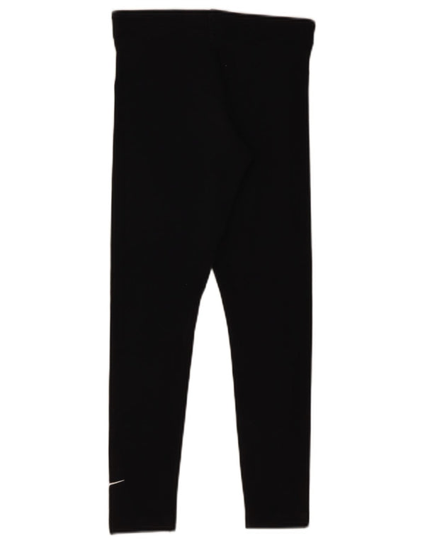 Legginsy dziewczęce Nike 10-11 lat, średnie czarne
