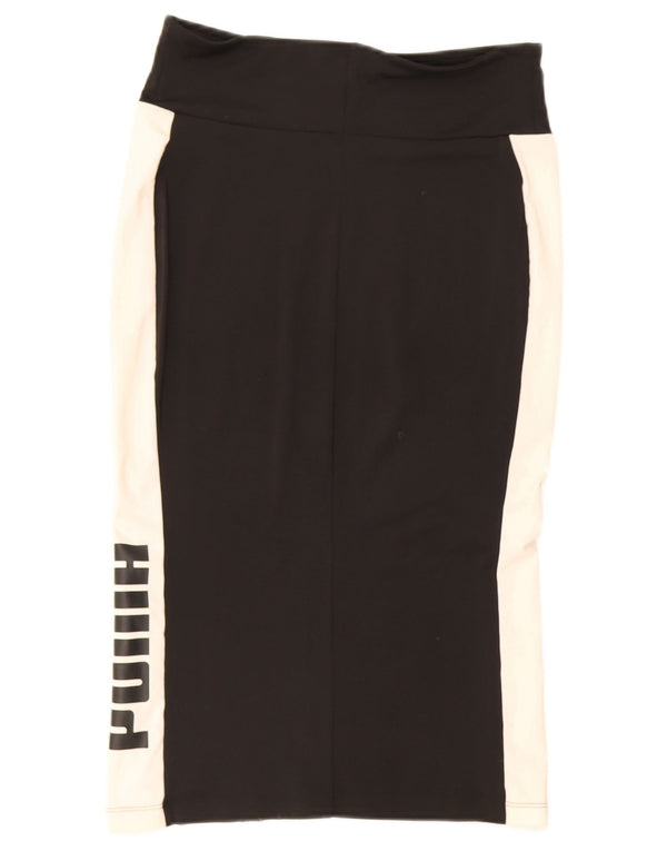 Damska spódnica ołówkowa Puma Graphic UK 14 Large W30 Czarny kolor