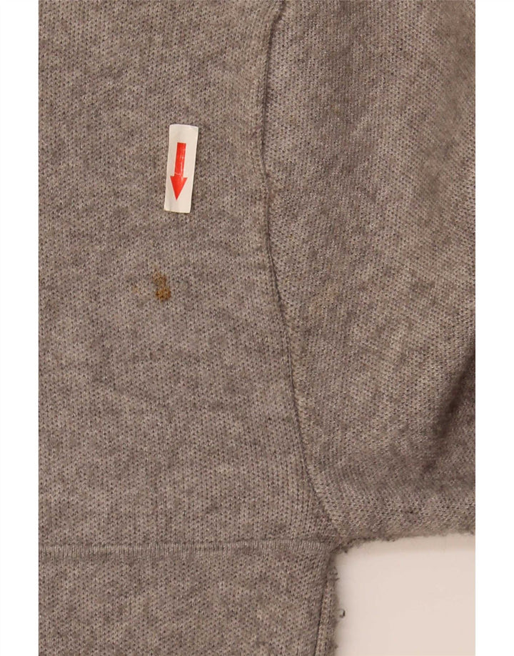 Damski płaszcz oversize Zara UK 10 Small Grey Flecked