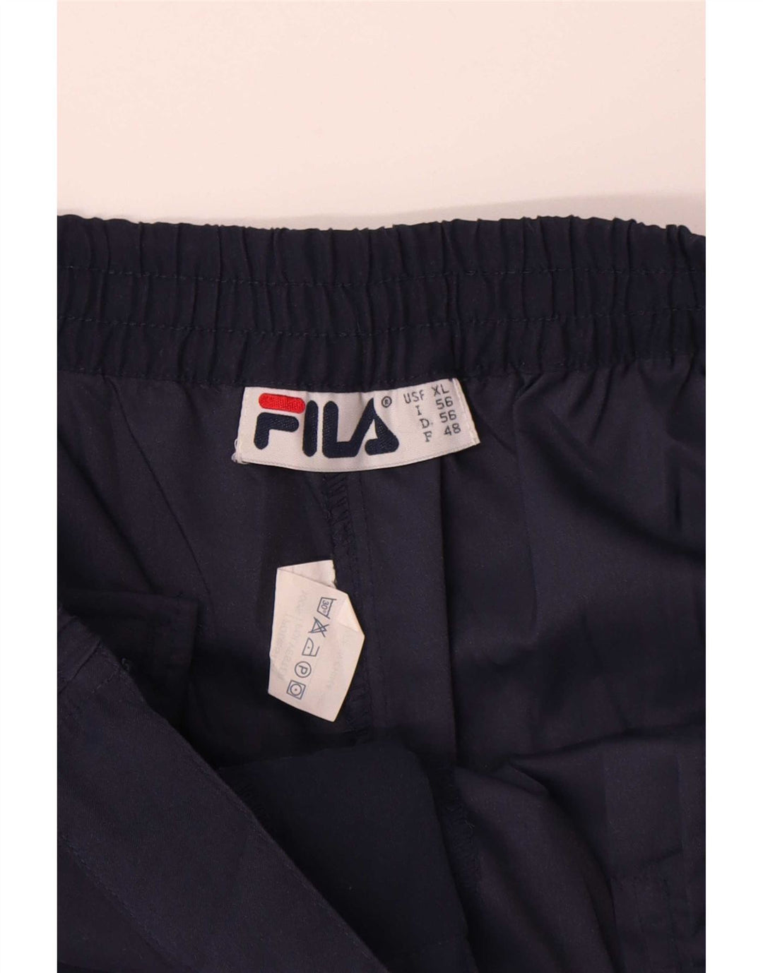 Męskie spodenki Chino Fila XL W38 Granatowy Poliester