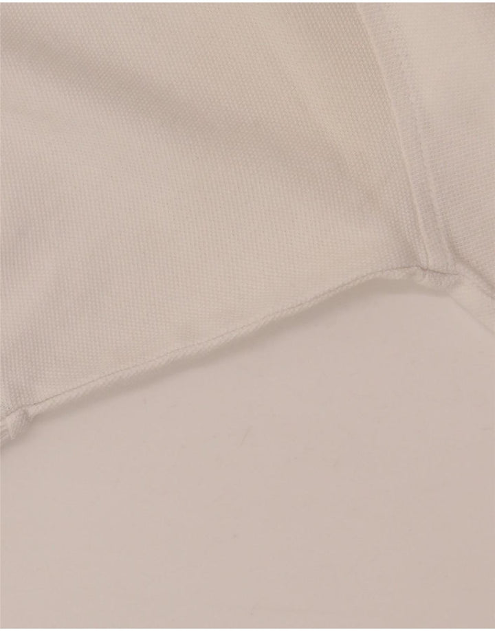 Męska koszulka polo Reebok, duża, biała, bawełniana