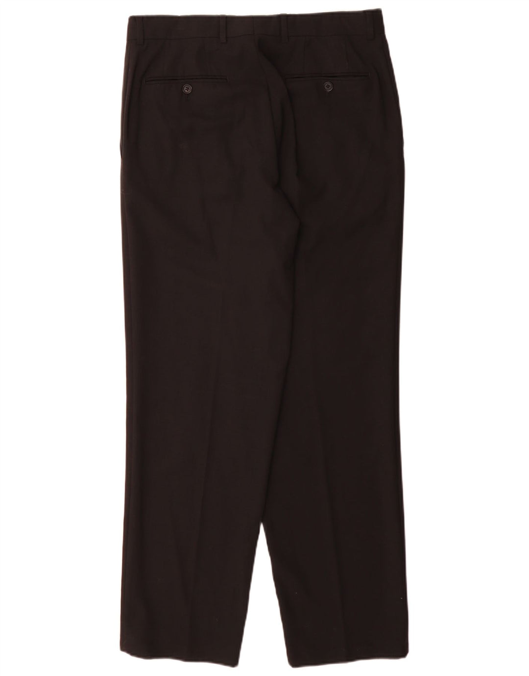 Męskie proste spodnie garniturowe Hugo Boss IT 48 Medium W32 L32 Czarne