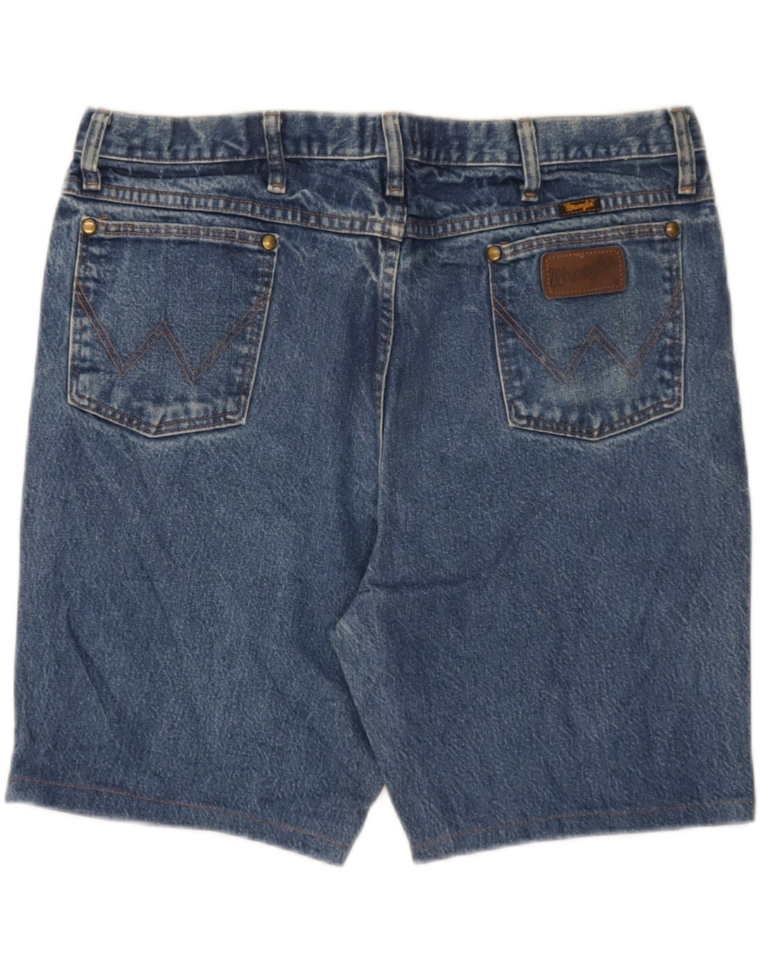 Męskie spodenki jeansowe Wrangler W38 XL, niebieskie, bawełniane