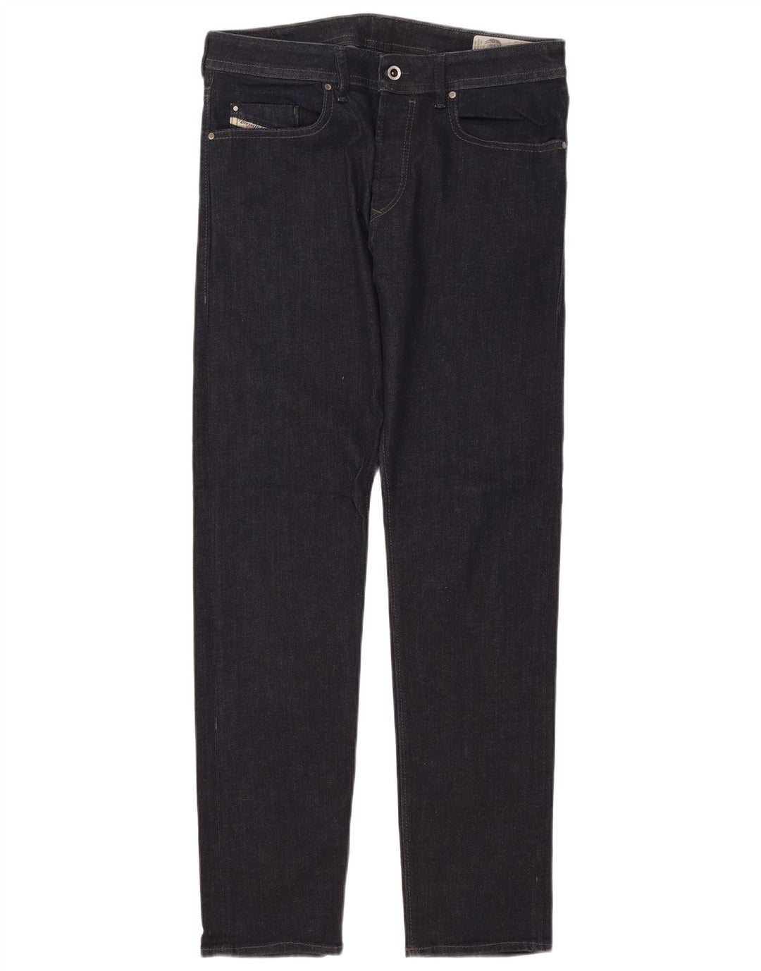 Diesel Damskie Slim Jeansy W32 L32 Granatowe Bawełniane