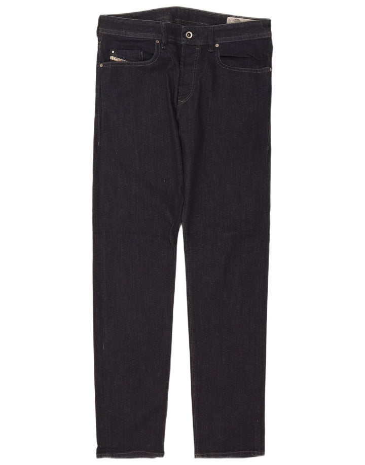 Diesel Damskie Slim Jeansy W32 L32 Granatowe Bawełniane
