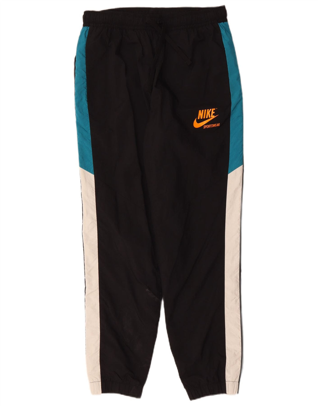Męskie spodnie dresowe z grafiką NIKE Joggery w kolorze średniej czerni