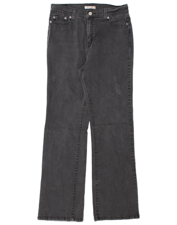 Jeansy Levi's Damskie 512 Idealnie Wyszczuplające Bootcut US 14 XL W32 L30 Czarne