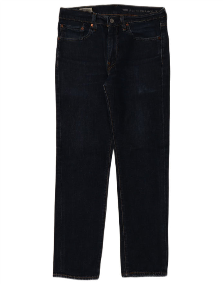 Męskie jeansy Levi's 511 Slim W31 L30 Granatowa bawełna
