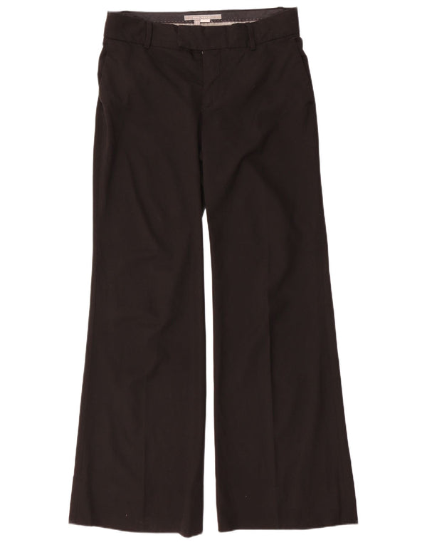 Damskie spodnie chino z szeroką nogawką Zara EU 40 Medium W30 L32 czarne
