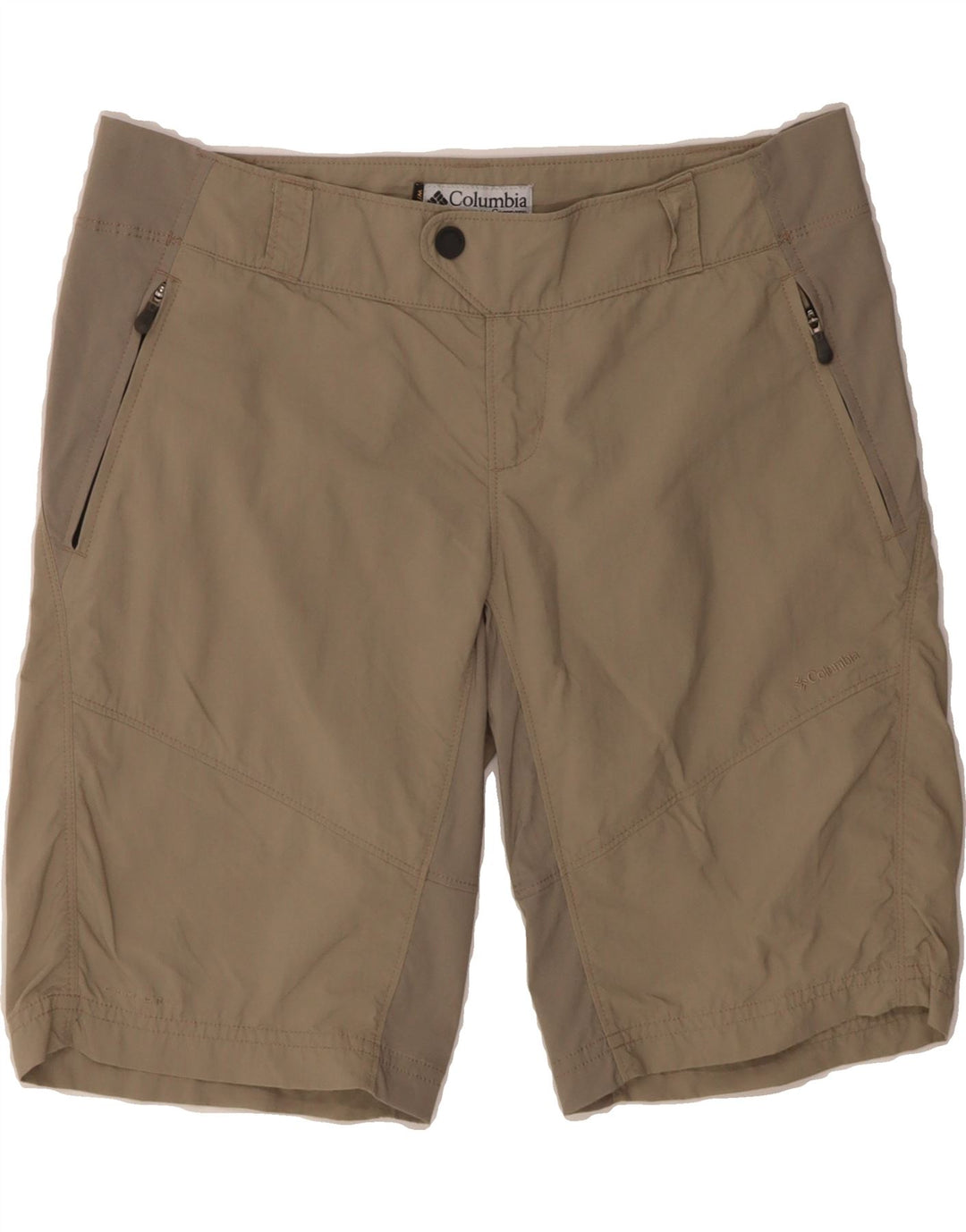 COLUMBIA Womens Chino Shorts US 6 Medium W32 Beige Nylon Vintage Columbia and Second-Hand Columbia from Messina Hembry 