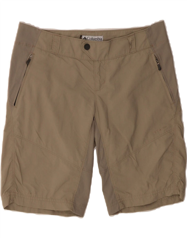 COLUMBIA Womens Chino Shorts US 6 Medium W32 Beige Nylon Vintage Columbia and Second-Hand Columbia from Messina Hembry 