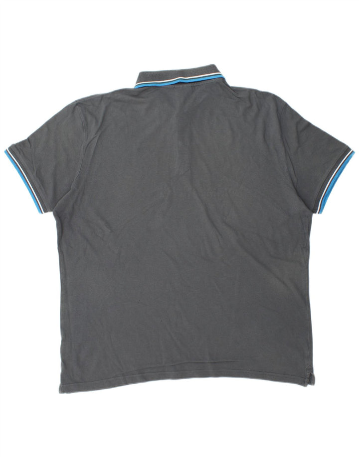 Męska koszulka polo DIADORA XL, szara bawełna