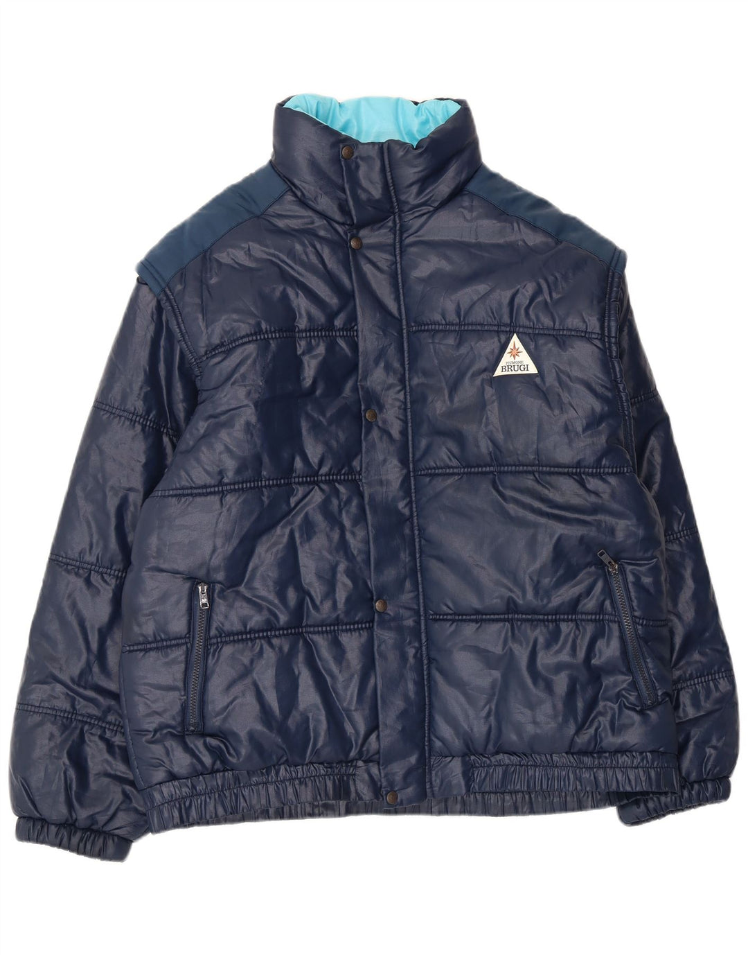 Męska ocieplana kurtka Brugi UK 42 XL granatowa