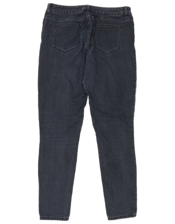 Damskie jeansy Jegging Fat Face UK 12 Medium W32 L29 Granatowa bawełna
