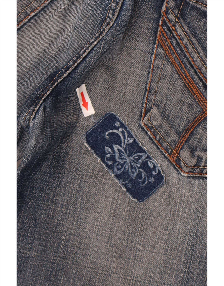 Damskie jeansy Bootcut Tommy Hilfiger W28 L34 Niebieska bawełna