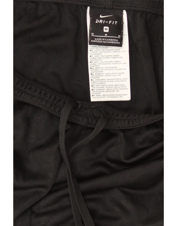 Męskie spodenki sportowe Nike Dri Fit, średni czarny poliester