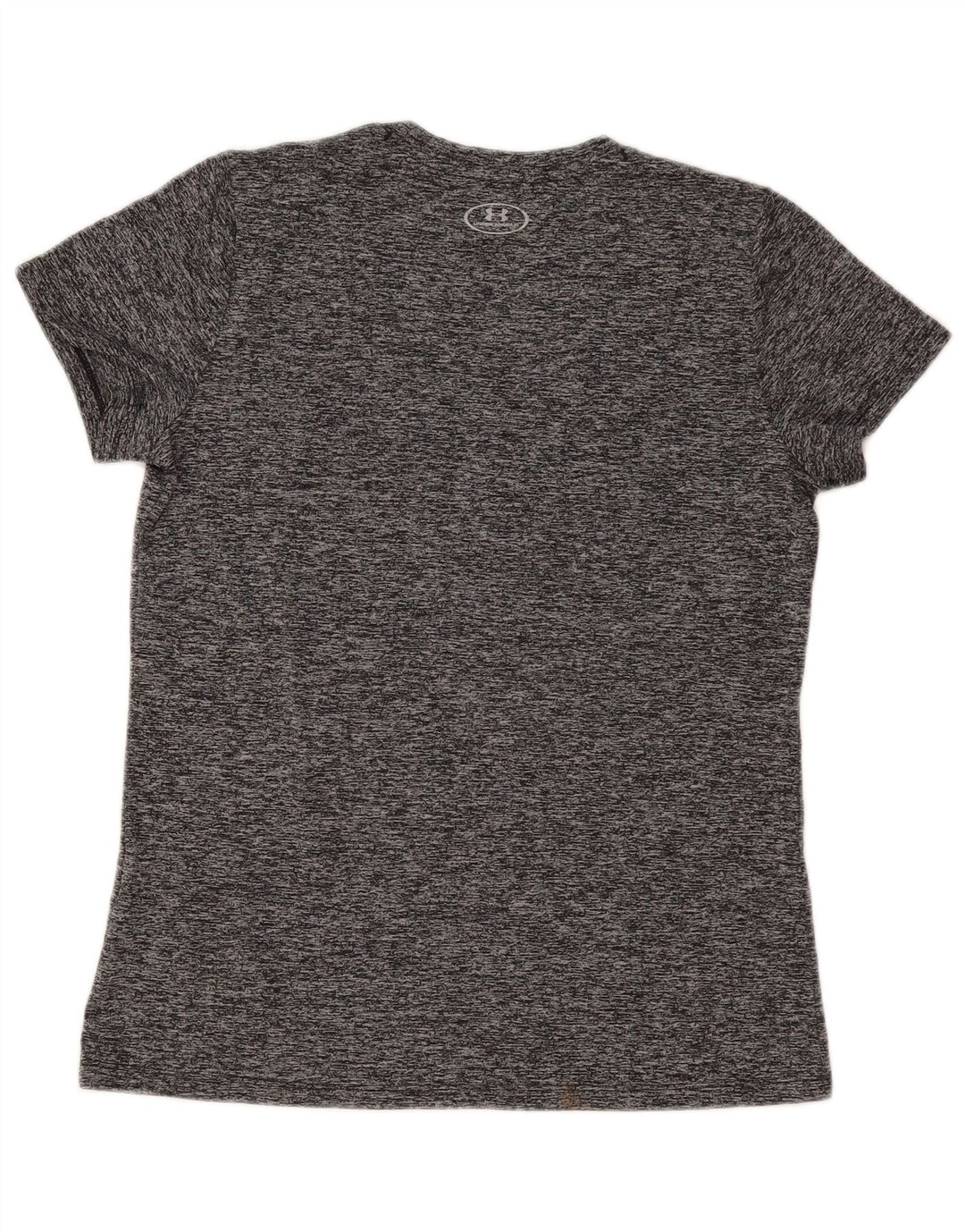Damski t-shirt UNDER ARMOUR Heat Gear Graphic Top UK 14 Średni szary