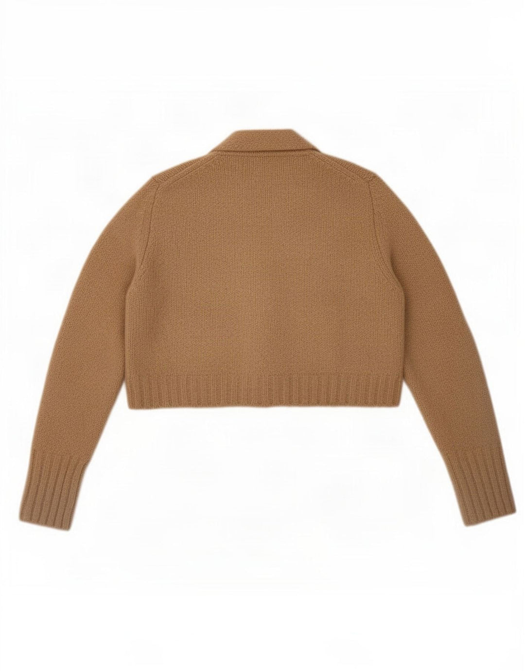 Sweter damski Zara Crop Cardigan UK 10 Small Beżowy poliester