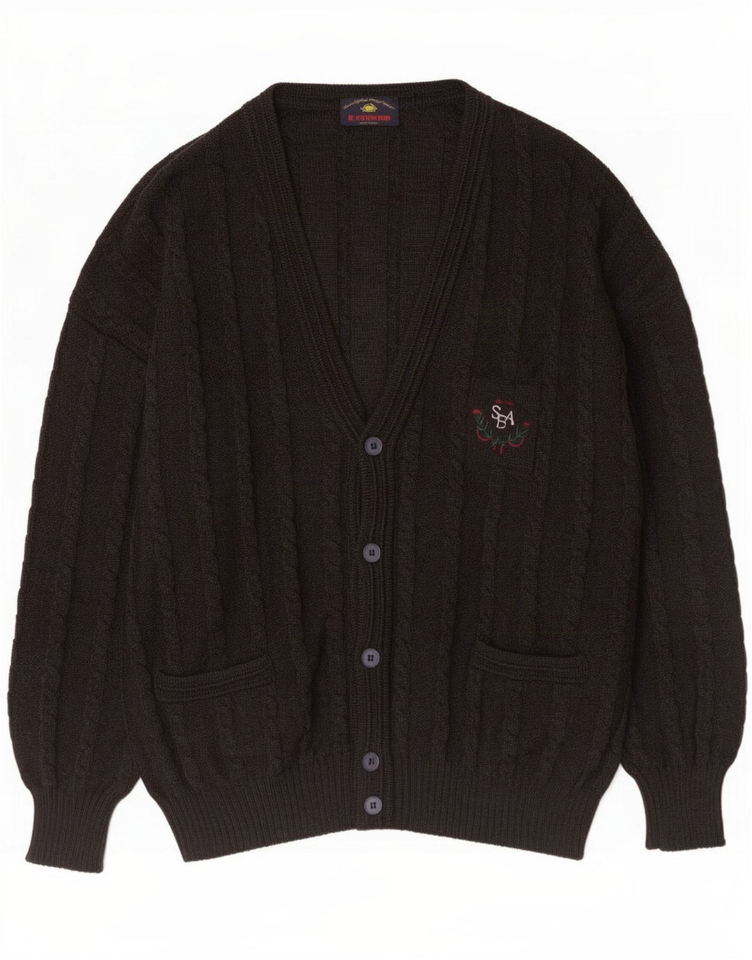 Il Granchio Męski sweter rozpinany XL, szary