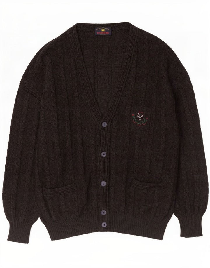 Il Granchio Męski sweter rozpinany XL, szary