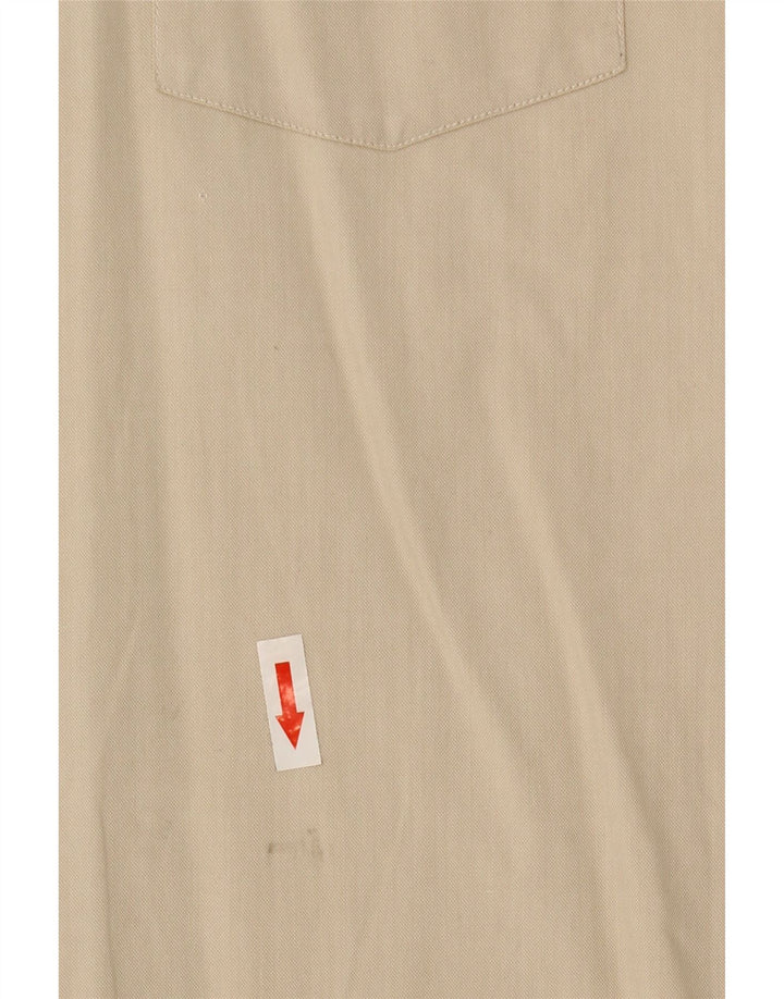 Koszula męska Burberry XL, beżowa, bawełniana
