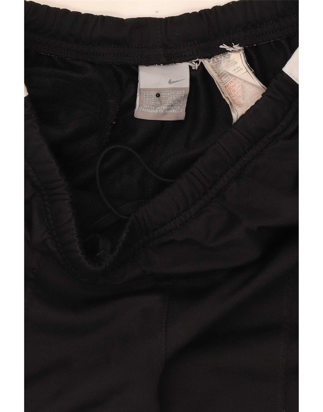 Damski pełny dres Nike UK 8/10, mały, czarny poliester z blokami kolorów