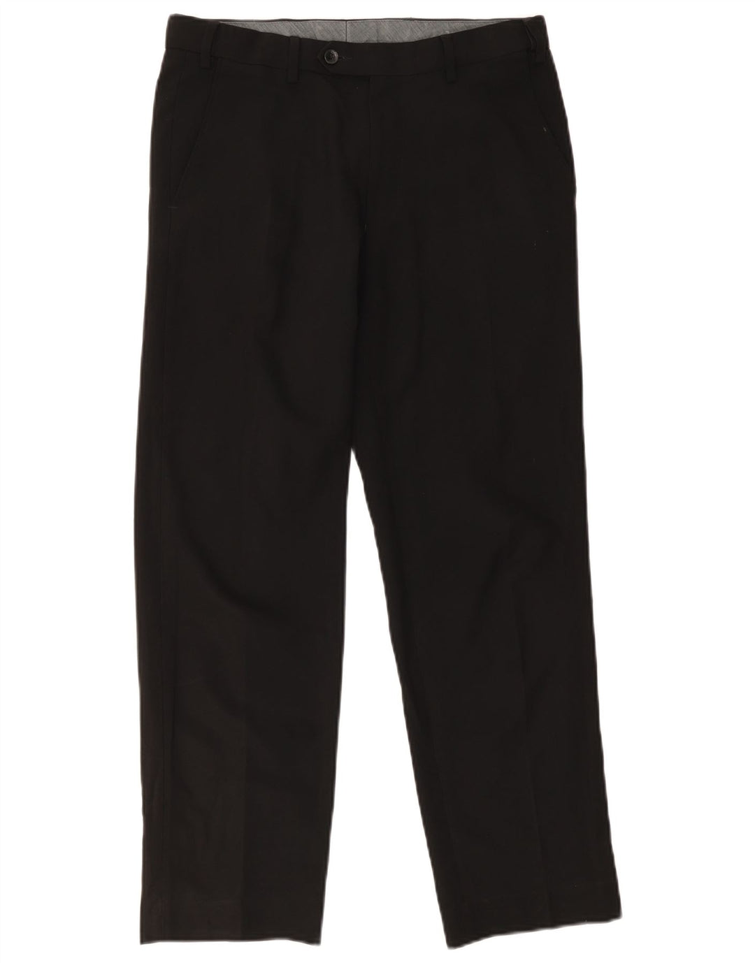 Męskie spodnie typu chino Regular Marks & Spencer W32 L29 Czarny poliester