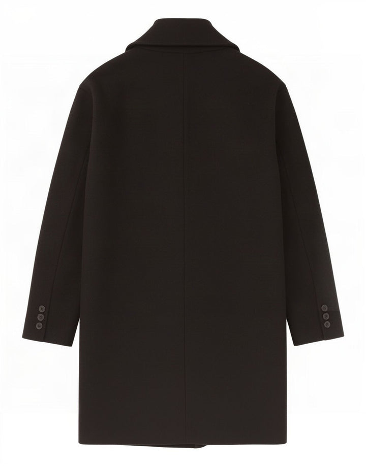Damski płaszcz oversize Zara UK 14, średni czarny