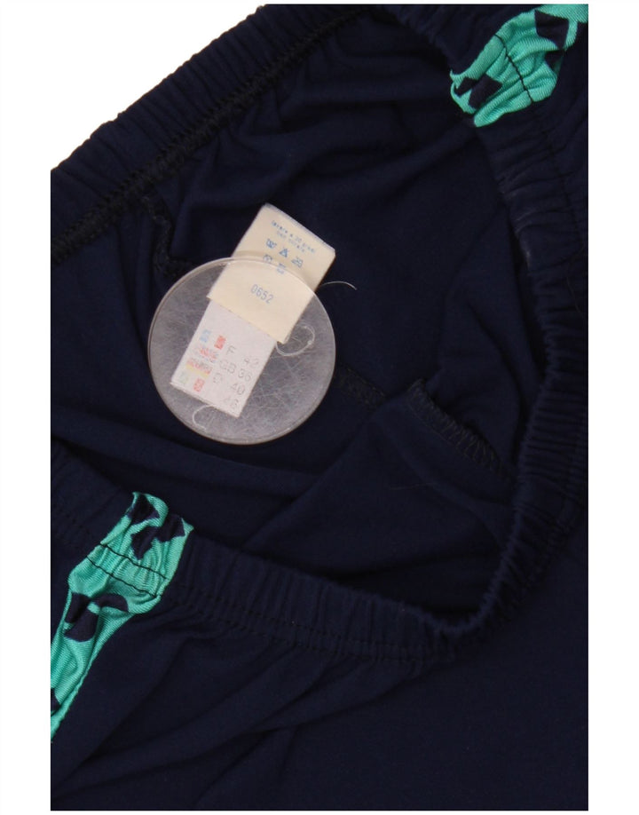 Damskie legginsy Arena IT 46, duże, granatowe, z blokami kolorów, poliamid