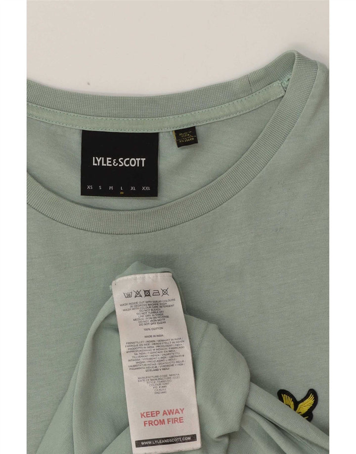 T-shirt męski Lyle & Scott, duży, zielony, bawełniany