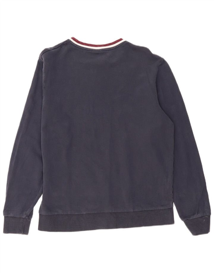 Męski sweter Jack & Jones, duży, granatowy, bawełniany