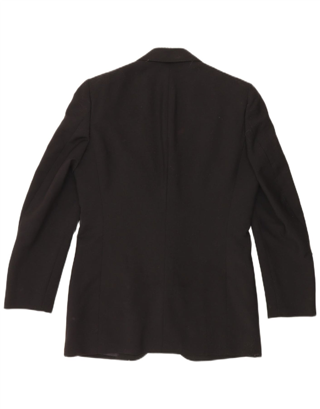 VINTAGE Męski komplet 2-częściowy z 1 guzikiem IT 46 Small W29 L29 Czarna wełna