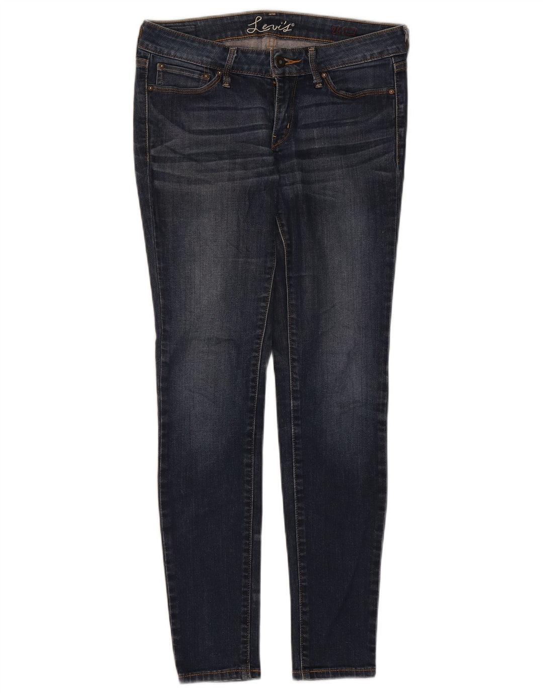 Damskie jeansy Skinny Levi's W26 L28 niebieskie