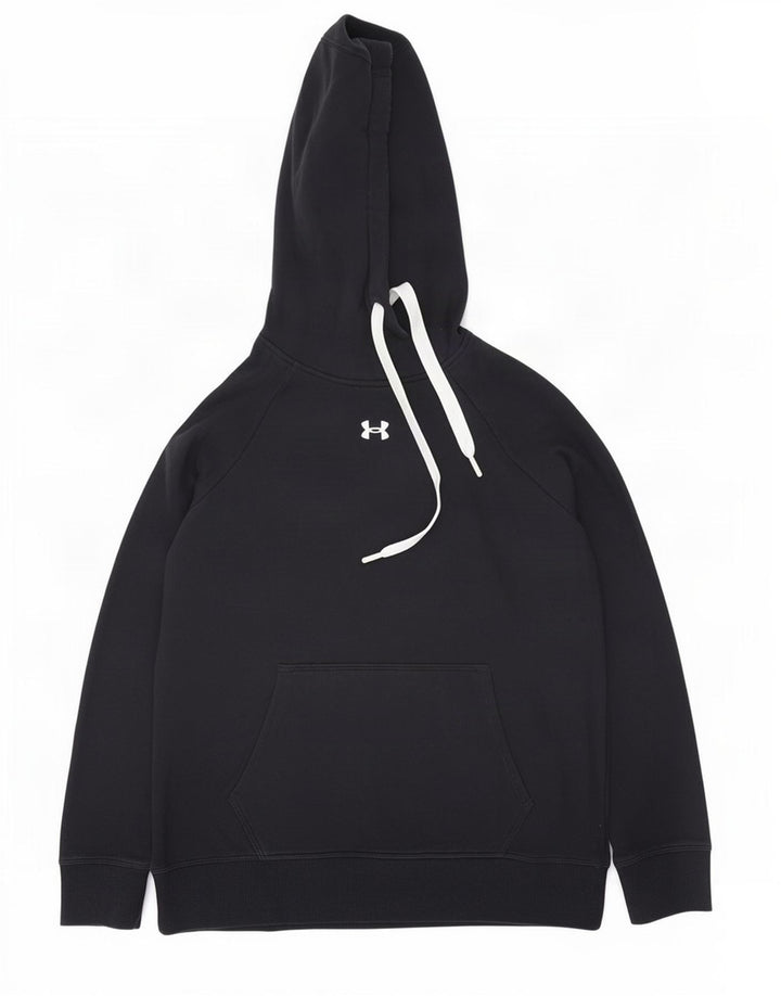 Męski sweter z kapturem Under Armour, średni czarny, bawełniany