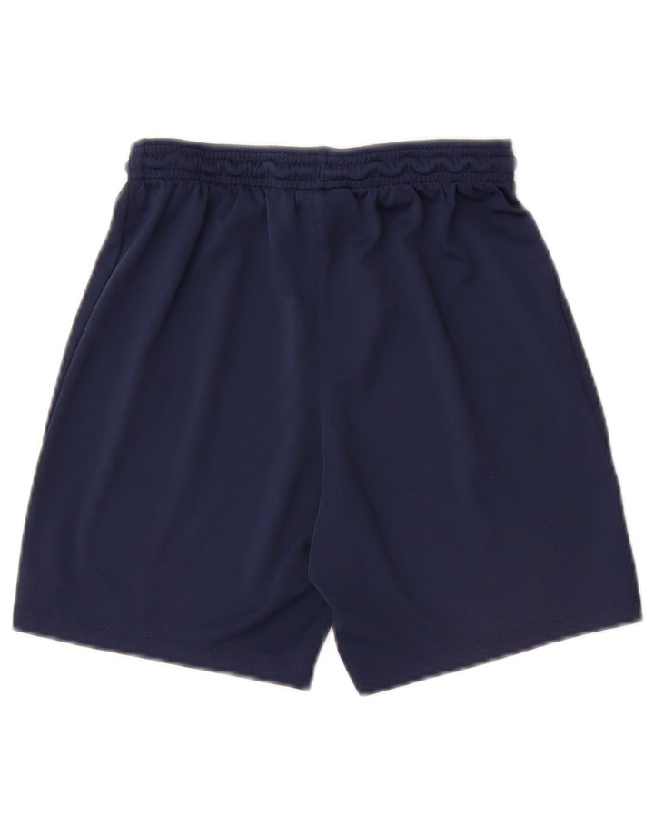 Nike Boys Dri Fit Sport Shorts 12-13 Years Large Navy Blue Polyester