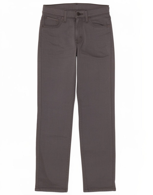 Męskie spodnie Levi's 511 Slim Fit W29 L30 Szara bawełna