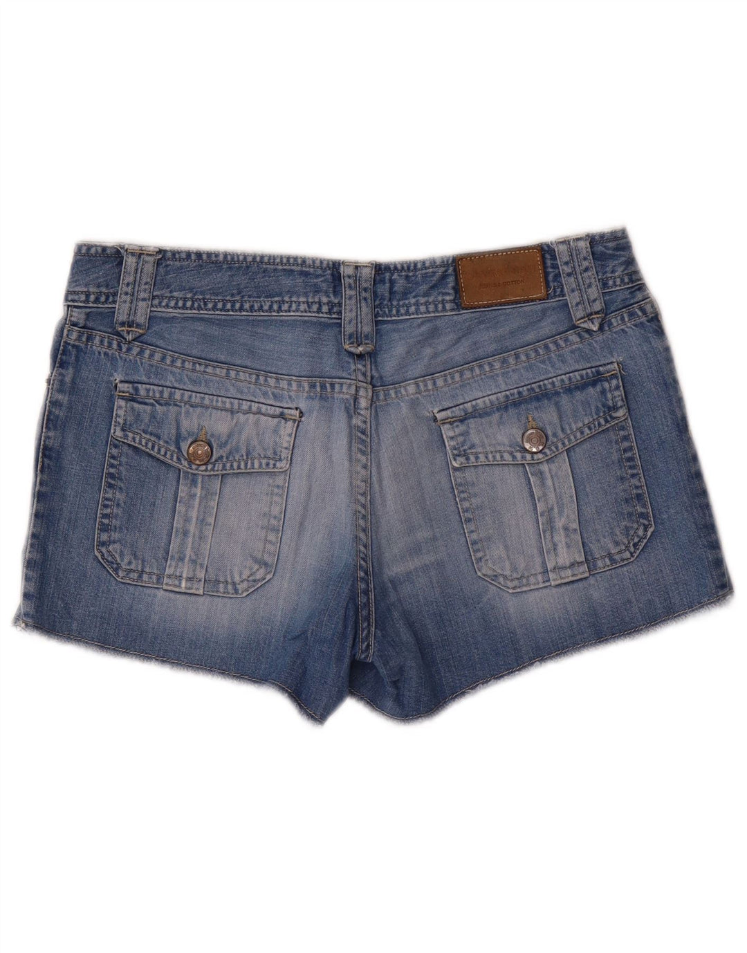 Damskie spodenki jeansowe Massimo Dutti W30 Średnioniebieskie, bawełniane
