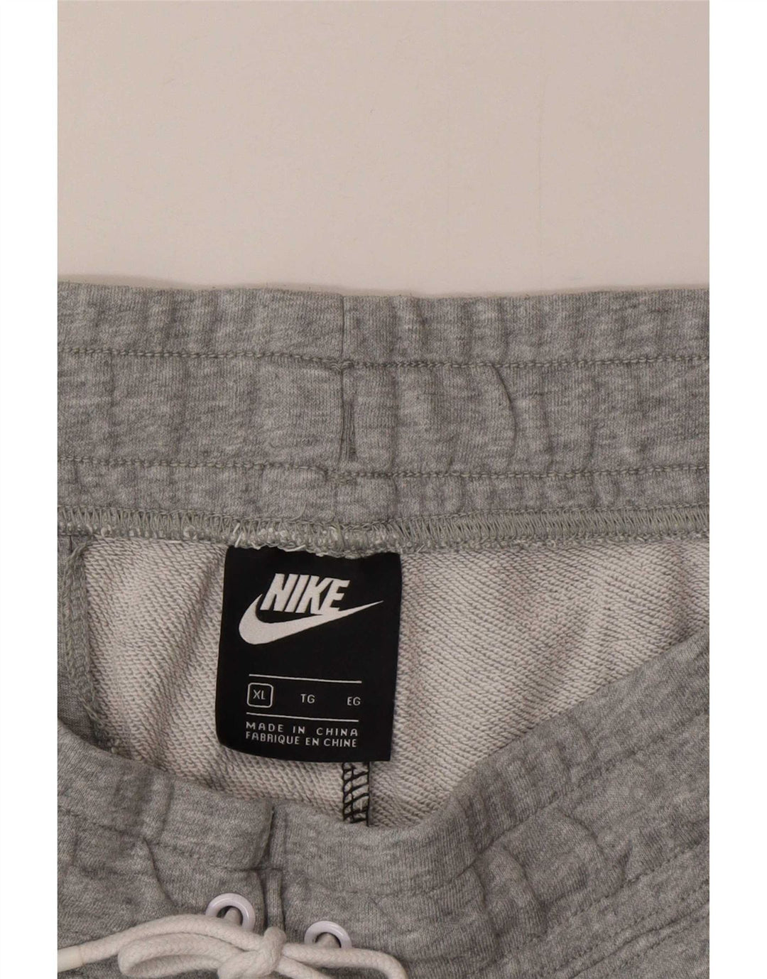 Męskie spodnie dresowe Nike XL Szare bloki kolorów