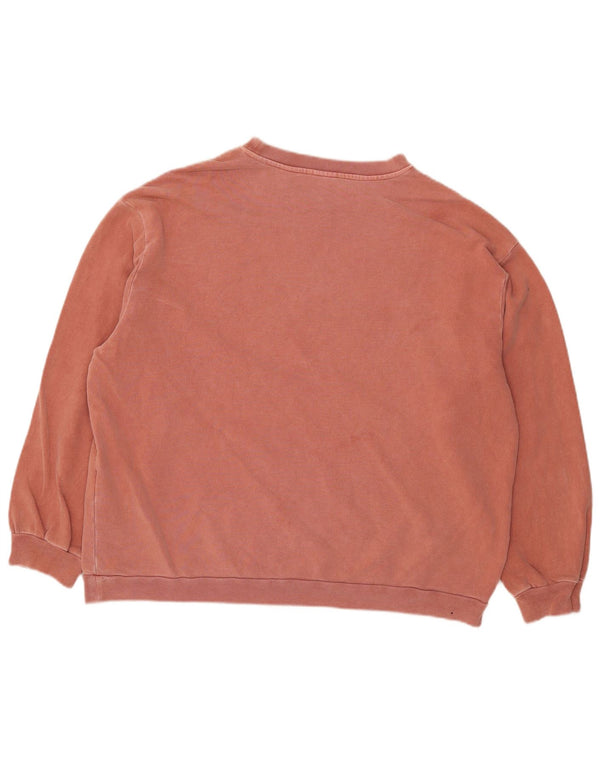 Damski sweter oversize Levi's UK 14, średni czerwony, bawełniany