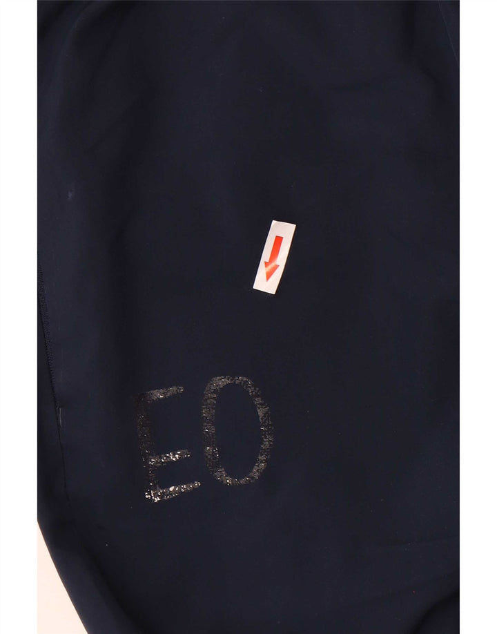 Męskie spodnie dresowe Nike Dri Fit, duże, granatowe, z poliestru