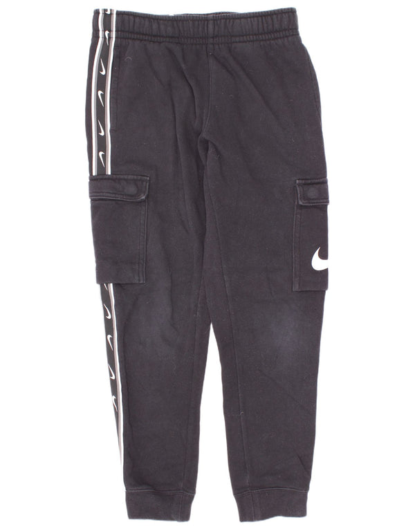 Męskie spodnie dresowe Nike Graphic Cargo, 8-9 lat, małe, czarne