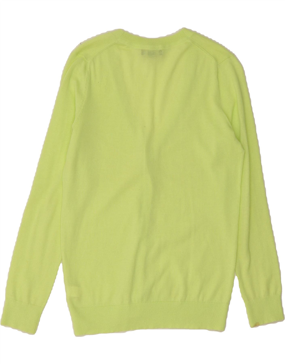 GAP Womens Cardigan Sweater UK 10 Small Green Cotton Vintage Gap and Second-Hand Gap from Messina Hembry 