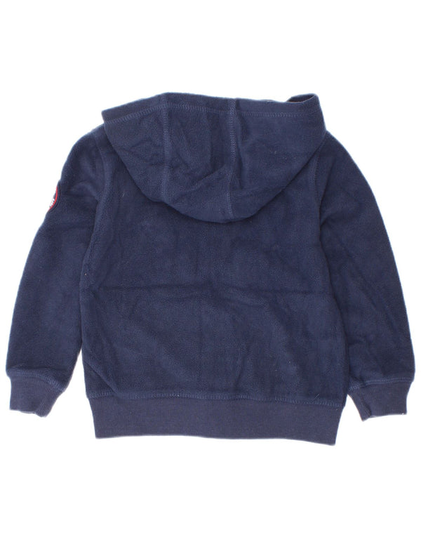 Sweter chłopięcy Levi's Baby Boys z zamkiem błyskawicznym 18-24 miesięcy Granatowy Poliester