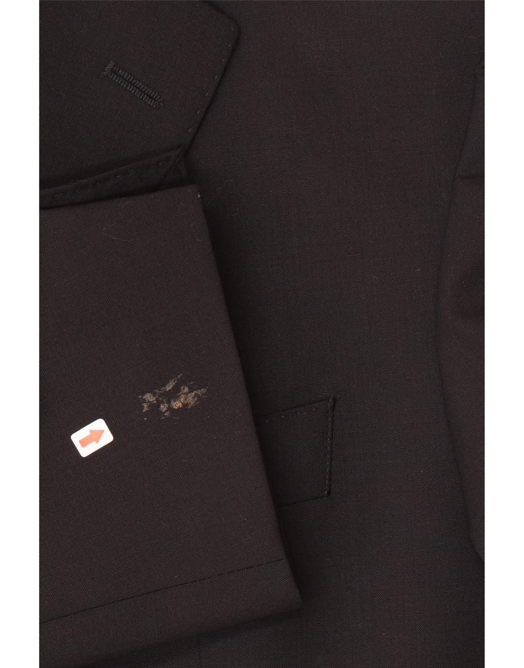 Męska marynarka zapinana na 2 guziki Hugo Boss EU 56 3XL Czarna wełna