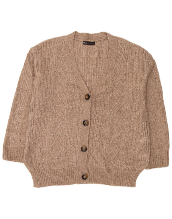 Sweter damski Marks & Spencer UK 14, średni beż, nakrapiany
