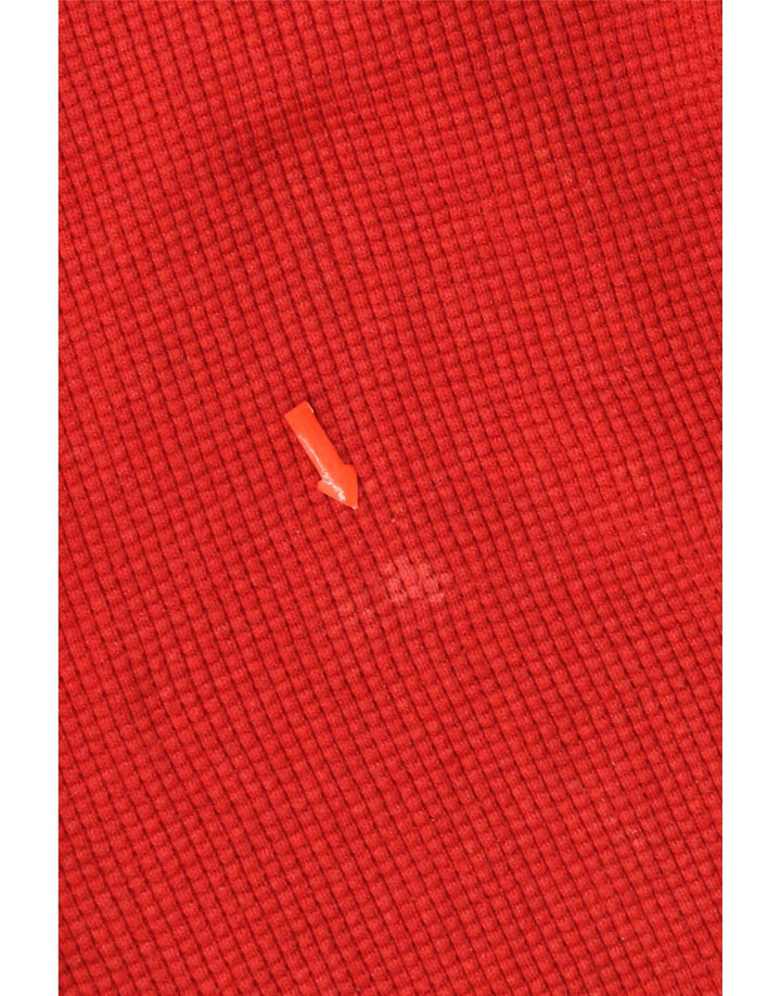 Marks & Spencer Męski sweter z okrągłym dekoltem, 2XL, czerwony poliester